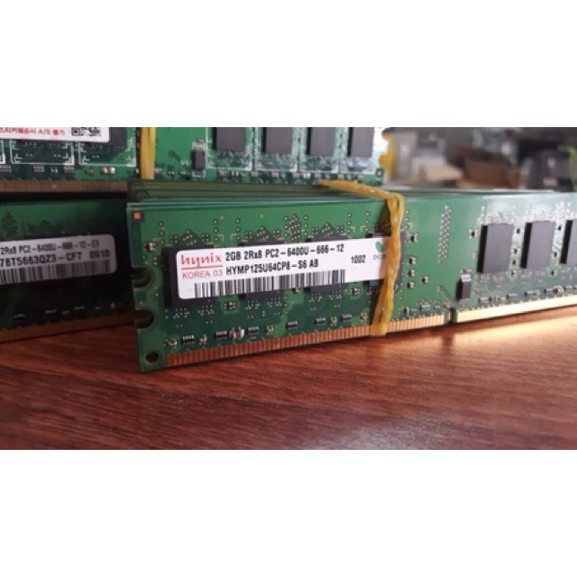 Ram PC ddr2 2gb/800 16 chip đồng bộ hãng SAMSUNG, HYNIX | BigBuy360 - bigbuy360.vn