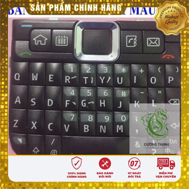[ Giá siêu rẻ,chính hãng 100% ]  BÀN PHÍM NOKIA E71 MÀU ĐEN