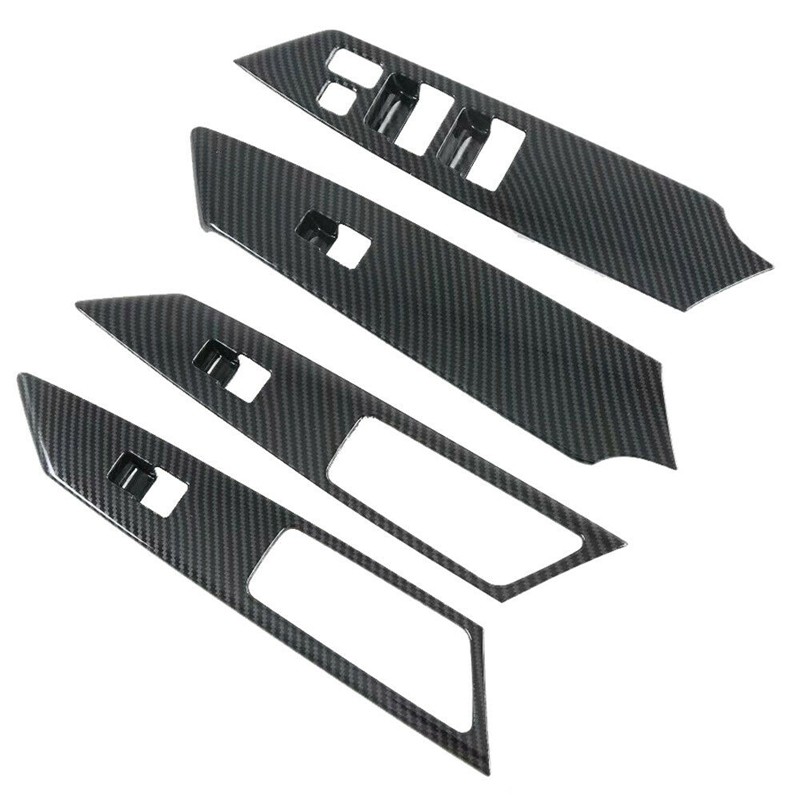 Set 4 Ốp Công Tắc Nâng Cửa Xe Hơi Mitsubishi Montero / Pajero Sport 2016-2020