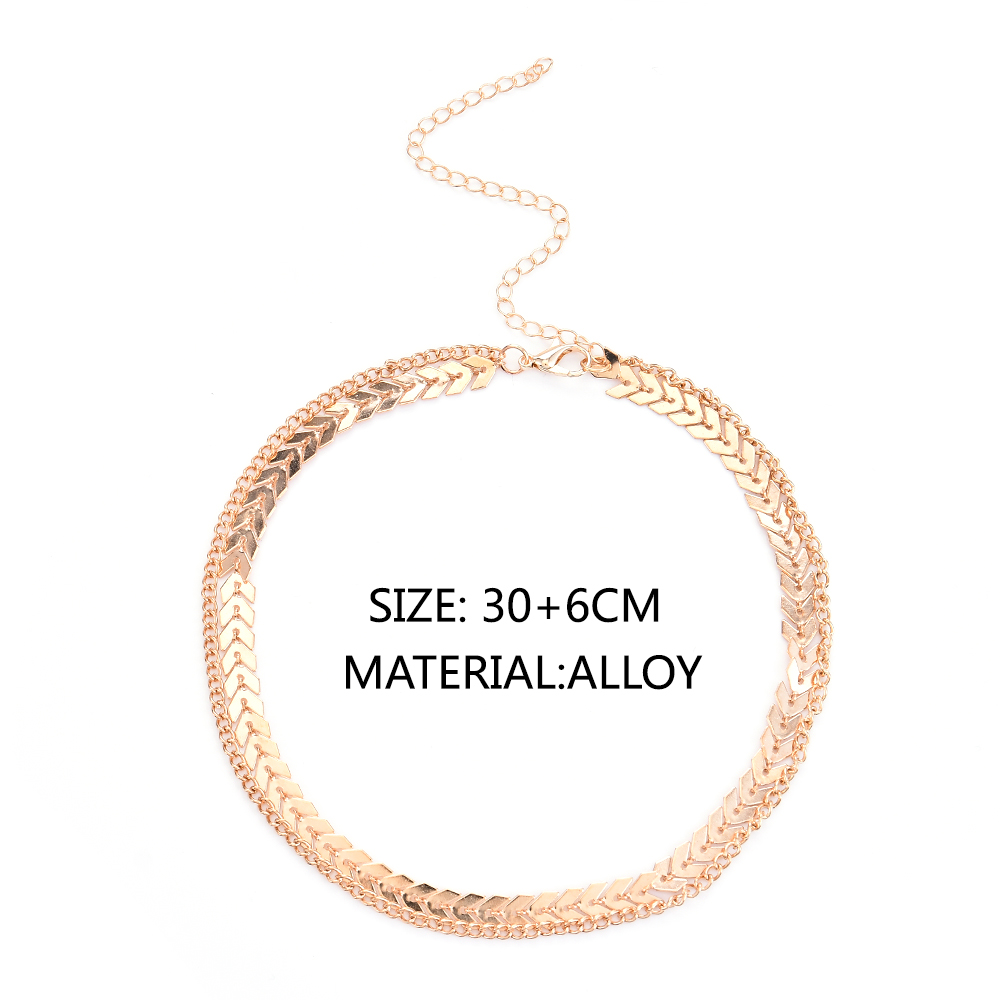 Dây chuyền chuỗi xương cá dành cho nữ