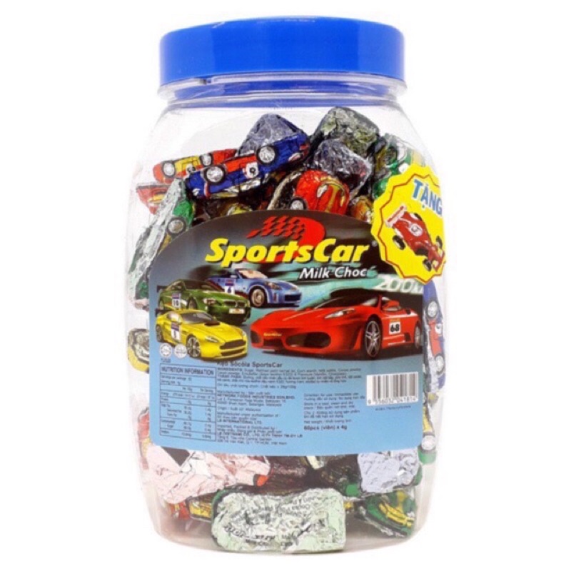 Kẹo Socola OTO Sports Car 240g