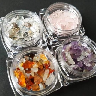 Set Đá Sỏi 12 Hủ Trang Trí Móng
