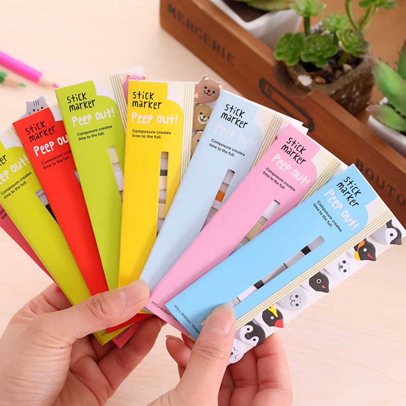 Tập giấy dán ghi chú kiểu dáng dễ thương