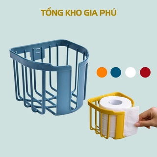 Giỏ đựng giấy vệ sinh dán tường , giỏ đựng đồ dán tường nhà tắm nhà bếp LOẠI MỚI nhiều màu đẹp