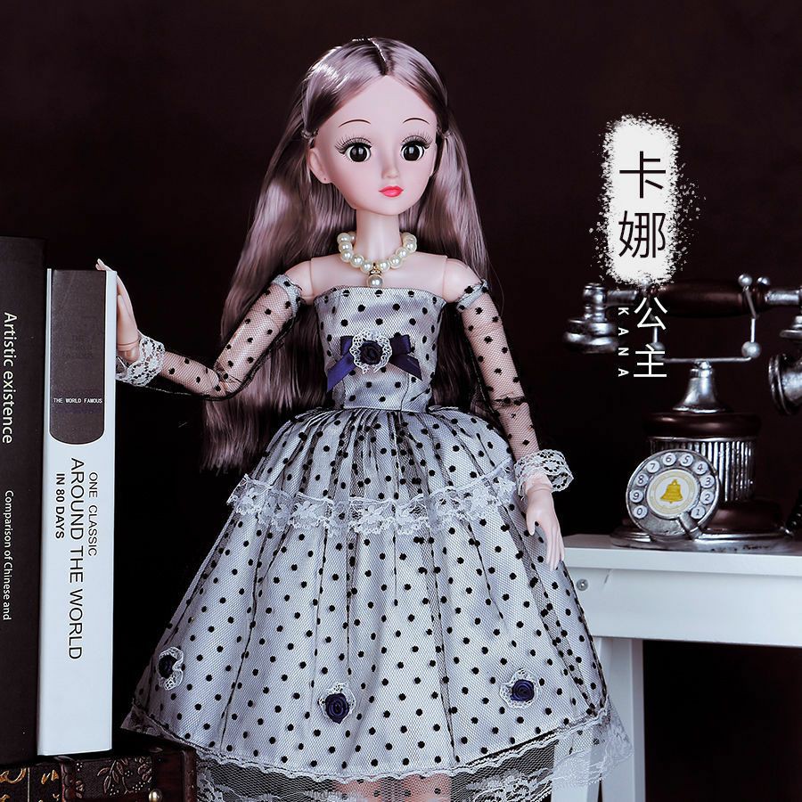 Búp bê Barbie sang trọng quý phái 60 cm / quà sinh nhật người lớn chất lượng cao cho trẻ em / váy quý tộc vinh quang hoàng gia, trang trí không khí ngày lễ
