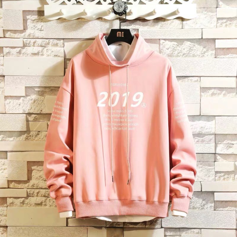 Áo hoodie nỉ unisex form rộng Cổ Lọ 2019 nam nữ phong cách ulzzang Wind | BigBuy360 - bigbuy360.vn