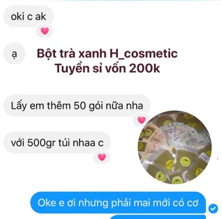 Bột trà xanh