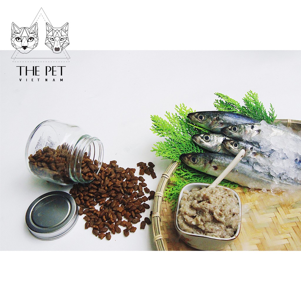 Thức Ăn Cho Mèo Pate Vị Cá Nục THEPETVN (Horse Mackerel Paste)