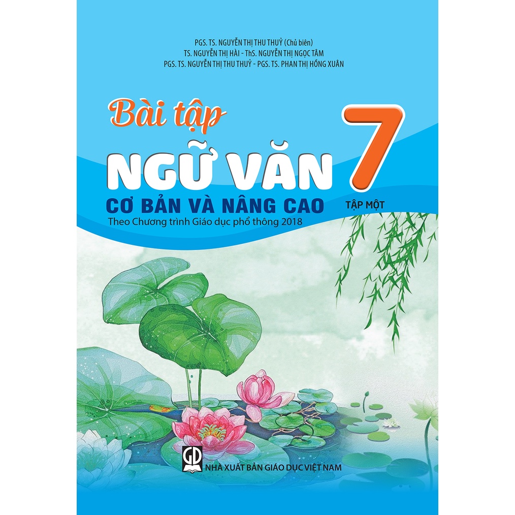 Sách - Combo Bài tập ngữ văn 7 cơ bản và nâng cao (T1 + T2) Theo Chương trình Giáo dục phổ thông 2018
