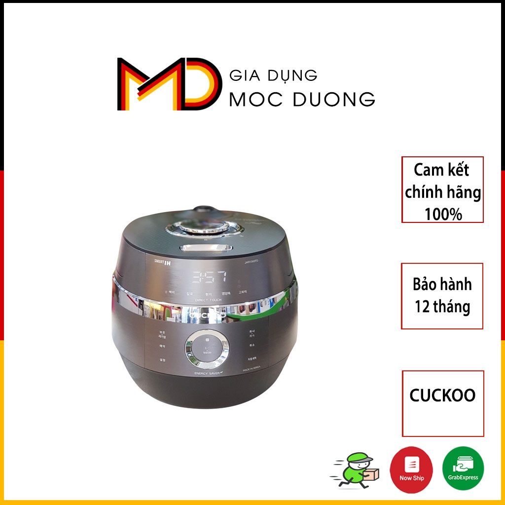 Nồi cơm điện cao tần Cuckoo CRP JHR1060FD, dung tích 1,8L, công suấ 1445W [HÀNG HÀN QUỐC]