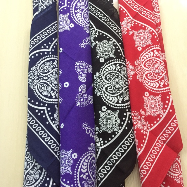 Khăn bandana nam nữ.