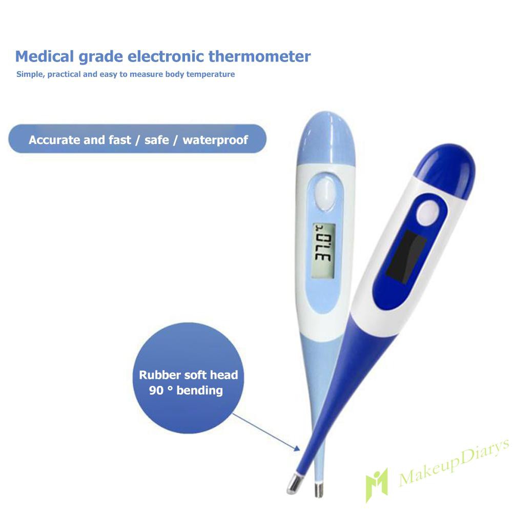 【New Arrival】Electronic Soft Head LCD Thermometer Body Fever Temperature for Baby Adults