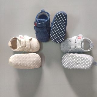 Combo 3 đôi giày tập đi loại 1 cho bé
