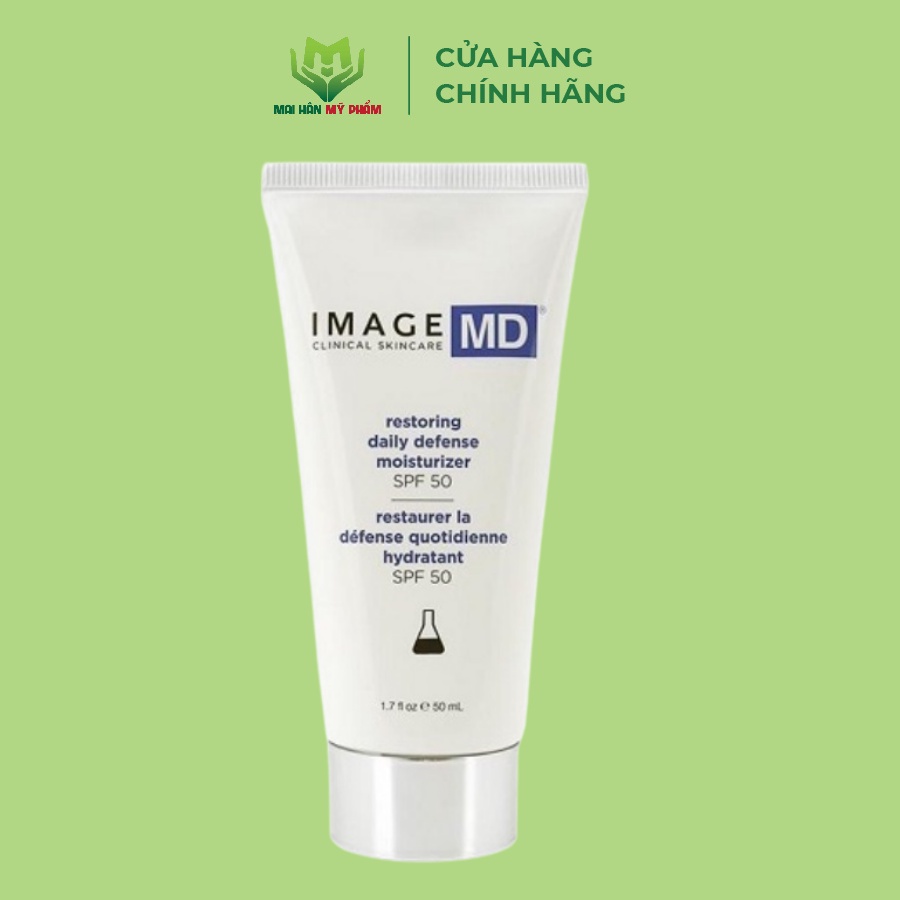 Kem Chống Nắng Ngừa Lão Hóa Image Skincare Restoring Daily Defense Moisturizer 50 50ml