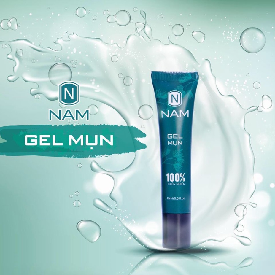 Gel Mụn NAM Hỗ Trợ Làm Sạch Các Loại Mụn Thường Gặp