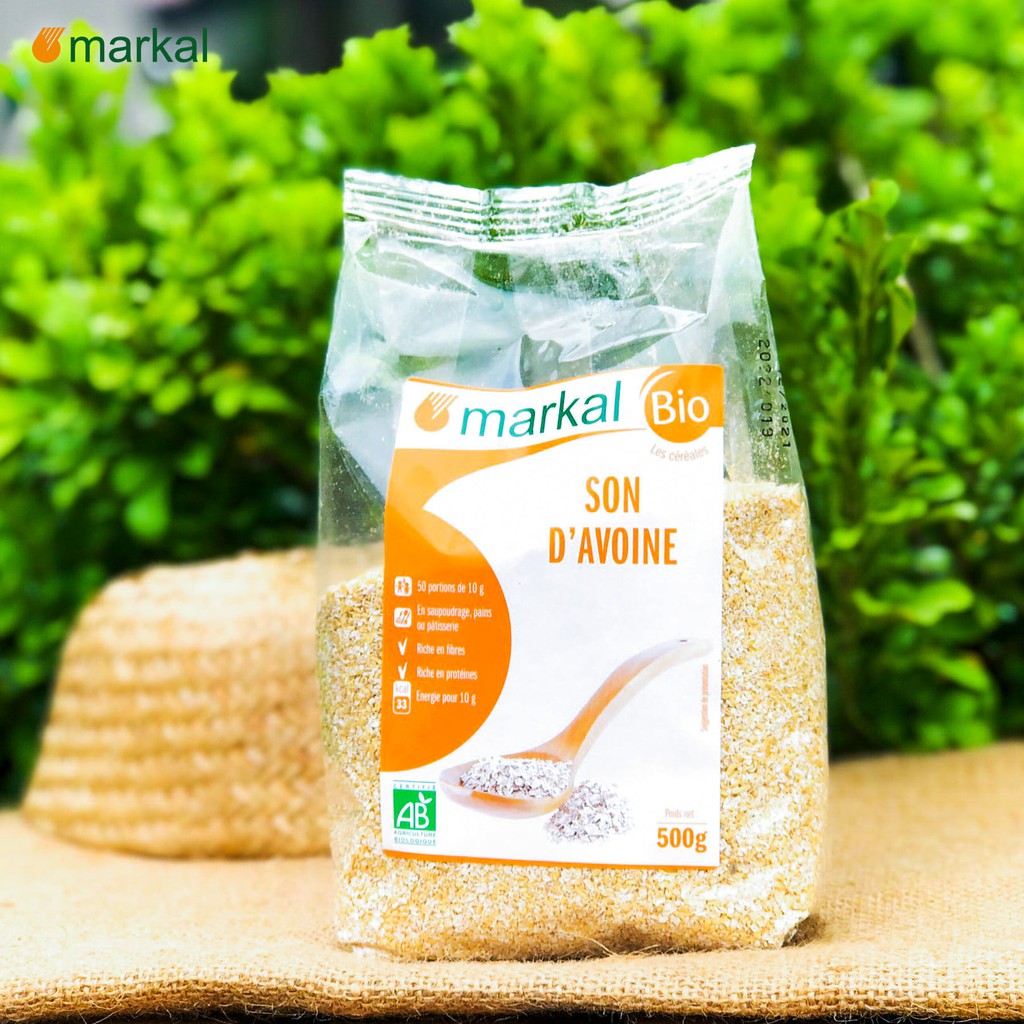 Cám yến mạch hữu cơ Markal 500g
