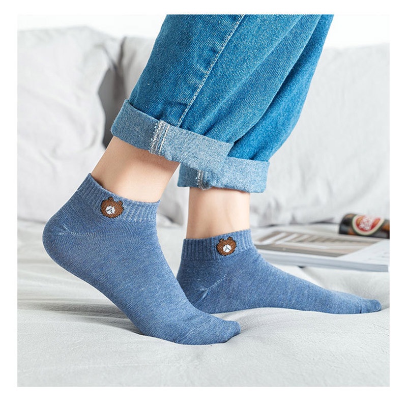 Vớ thuyền cotton ZXYOUPING mềm mại thoáng khí thời trang cho nữ