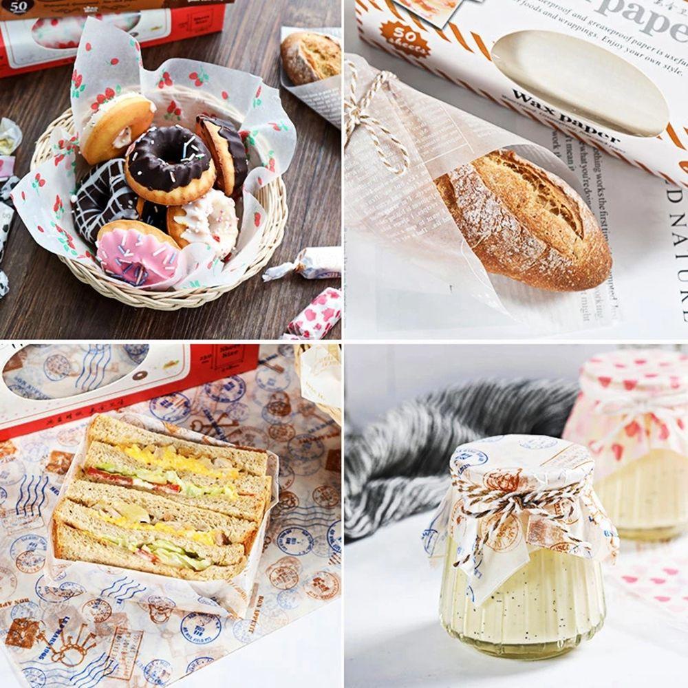Giấy Gói Bánh Mì / Burger / Bánh Mì / Bánh Mì Chống Dầu Bền Bỉ Thân Thiện Với Môi Trường