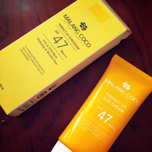 Kem Chống Nắng Malang coco Perfect UV cream spf 47 pa+++