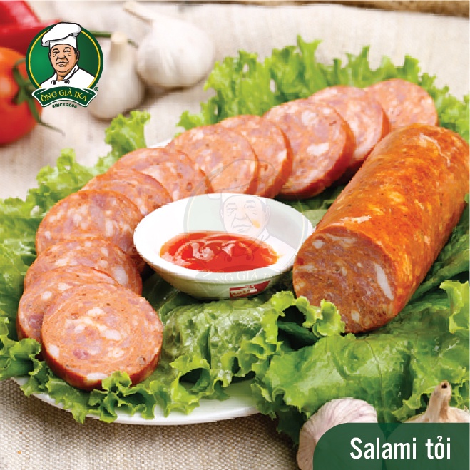 Salami Tỏi Ông già IKA 200g
