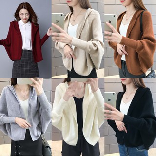 Áo khoác len cánh dơi quảng châu nữ cd222