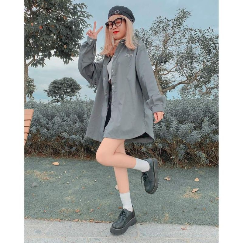 Áo Khoác kaki Jacket Classy Form Rộng Ulzzang Unisex (Ảnh thật)