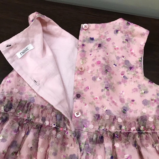 Váy ren hồng Next xuất dư