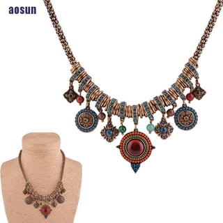 [aosun] Vòng Cổ Tua Rua Bộ Lạc Dân Tộc Gypsy Thổ Nhĩ Kỳ Mới