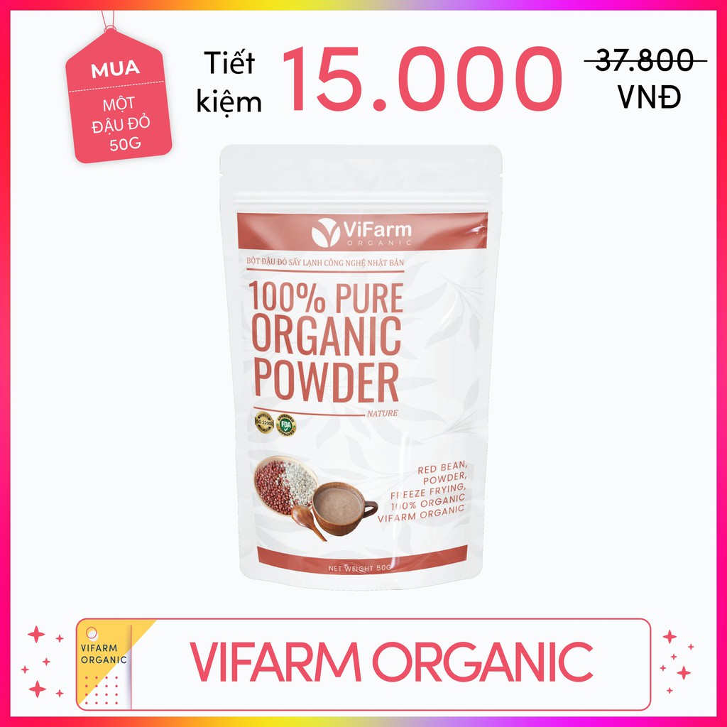 [Mã 267FMCGSALE giảm 8% đơn 500K] Bột Đậu Đỏ Nguyên Chất 50g Làm Đẹp Tự Nhiên, Nấu Ăn Ngon | BigBuy360 - bigbuy360.vn