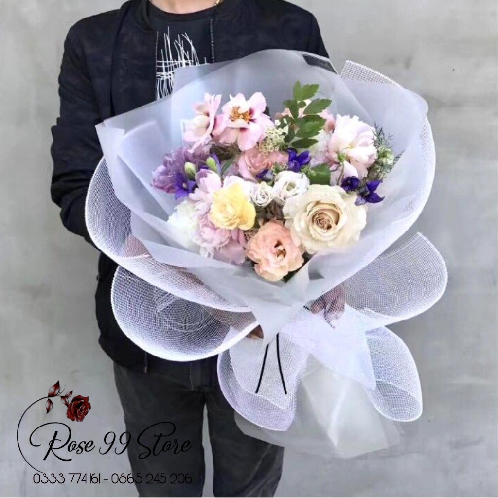 Cuộn lưới cứng 50 - Phụ kiện trang trí gói hoa