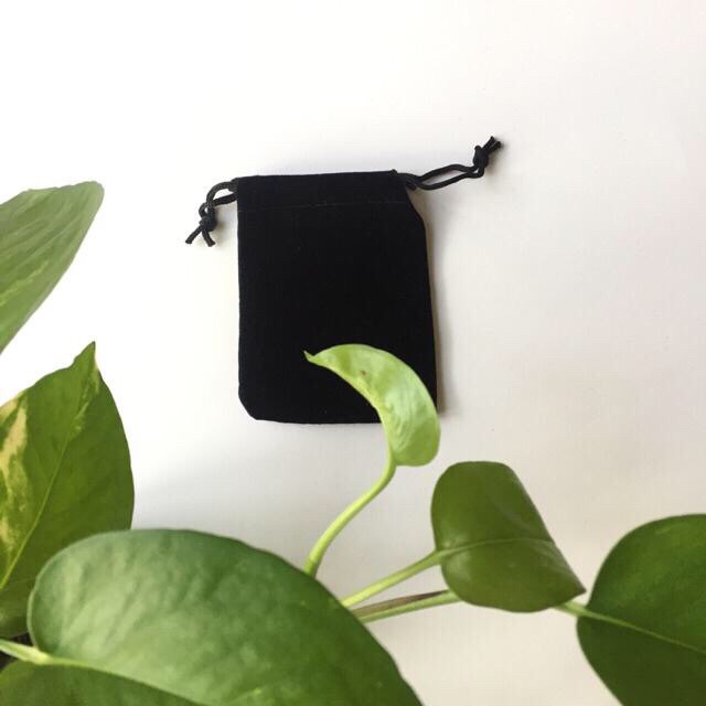 Túi vải nhung 7cm 9cm dây rút đựng trang sức, quà tặng, mỹ phẩm