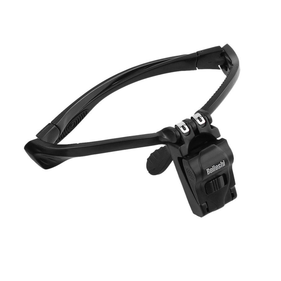 Kính Lúp Đội Đầu Đèn Led Hỗ Trợ Đọc Sách