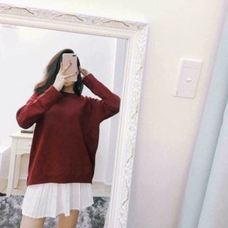 Áo len dáng rộng misssumey