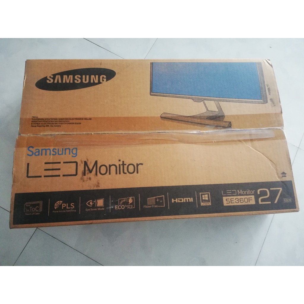 Màn hình LCD 27 Inch Samsung Trắng S27E360F Fullbox