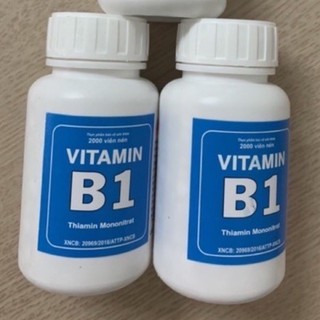 Thực phẩm bổ sung. Vitamin B1(lọ 2000v)
