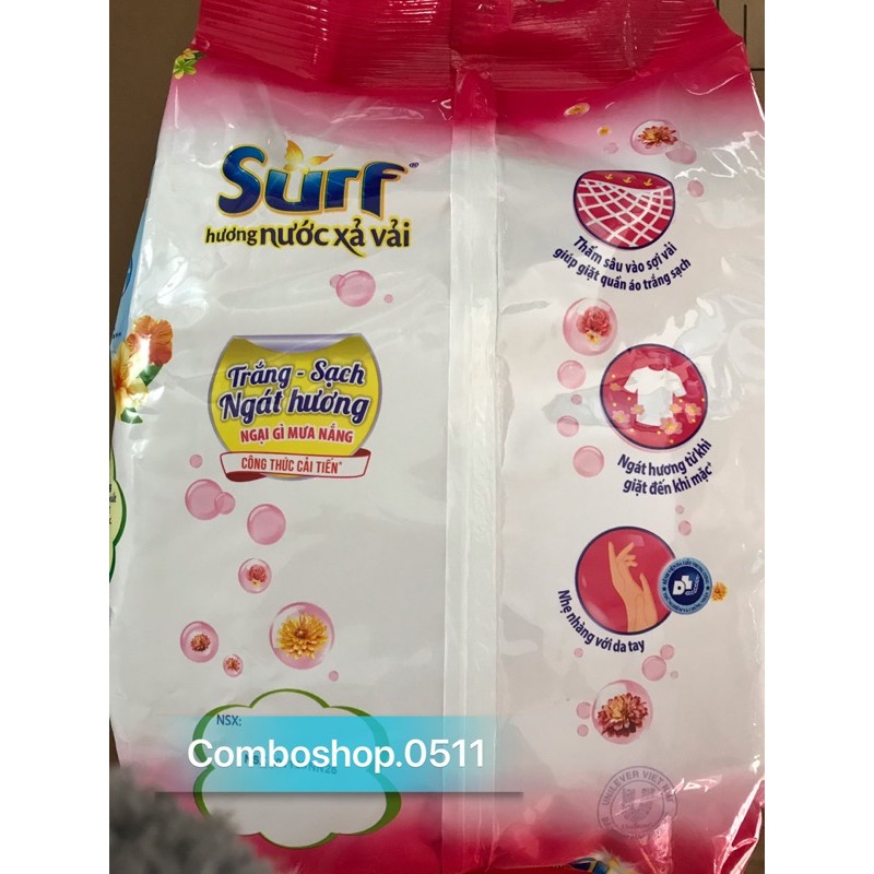 Bột giặt SURF hương nước xả vải 2kg