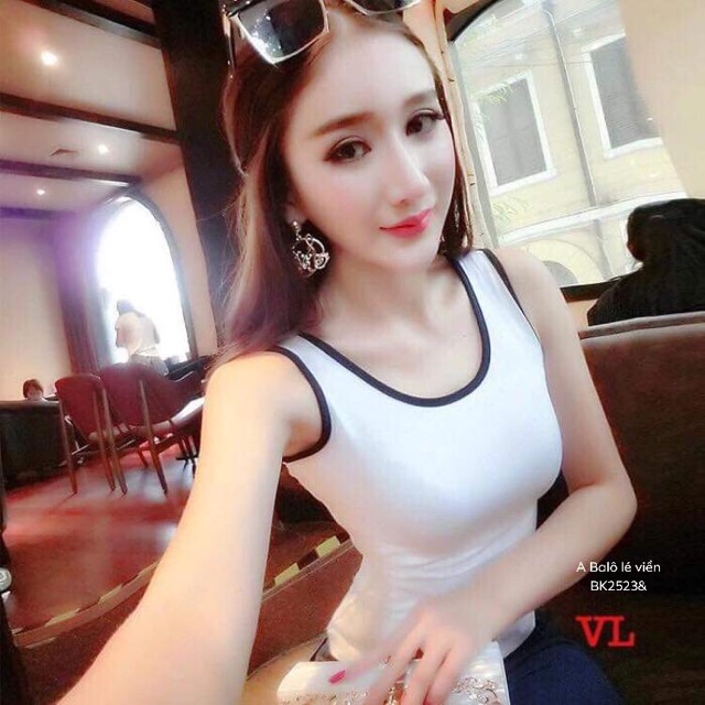 Áo Balô trơn lé viền ( BK)
