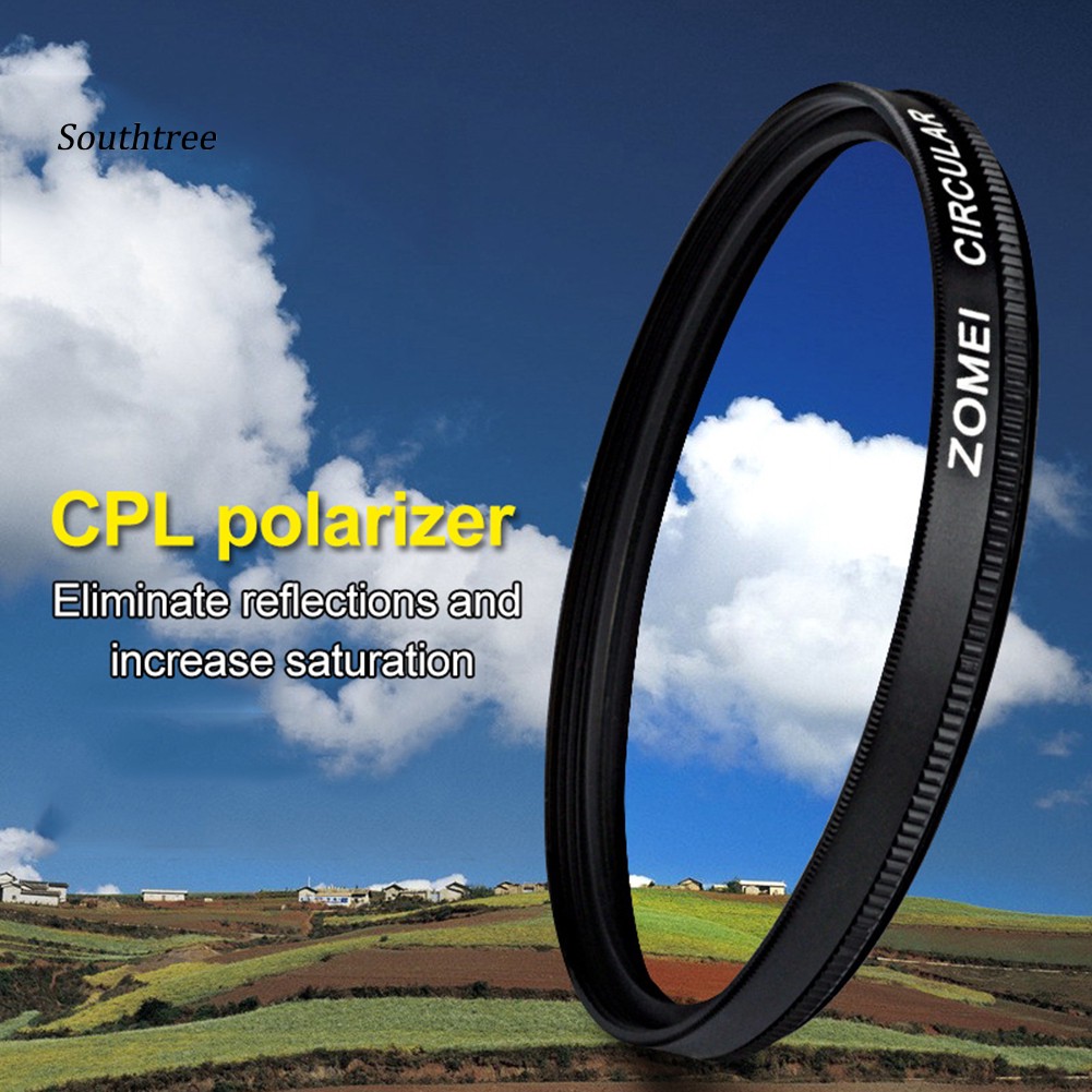 LYY_Zomei CPL Circular Polarizing Filter Lens Polarizer for Camera Photo Photography