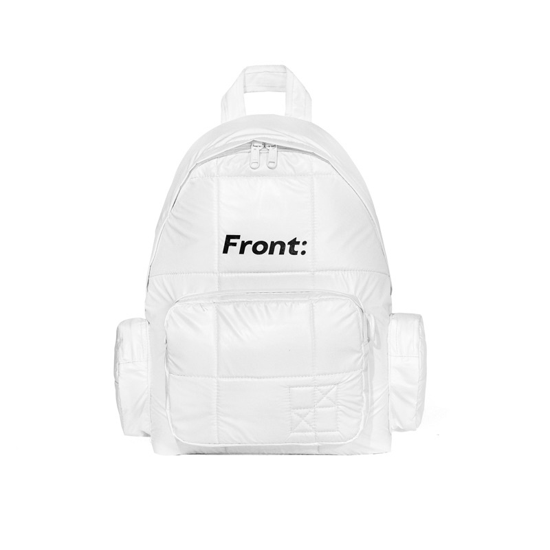 FRONT The Pawn Daypack D921 - WHITE - M - Balo FRONT chất liệu Polyester trượt nước màu trắng