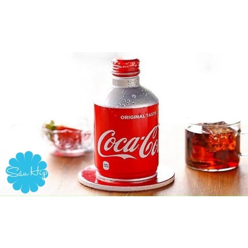 Coca Cola Nhật Nắp Vặn chai 300ml