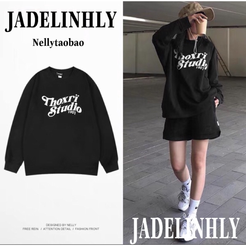 Áo sweater nelly heybig sale (có sẵn) thoxri studio