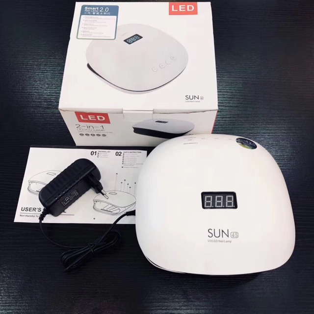 Máy hơ gel sun4s uvled 48w 36 bóng mẫu mới