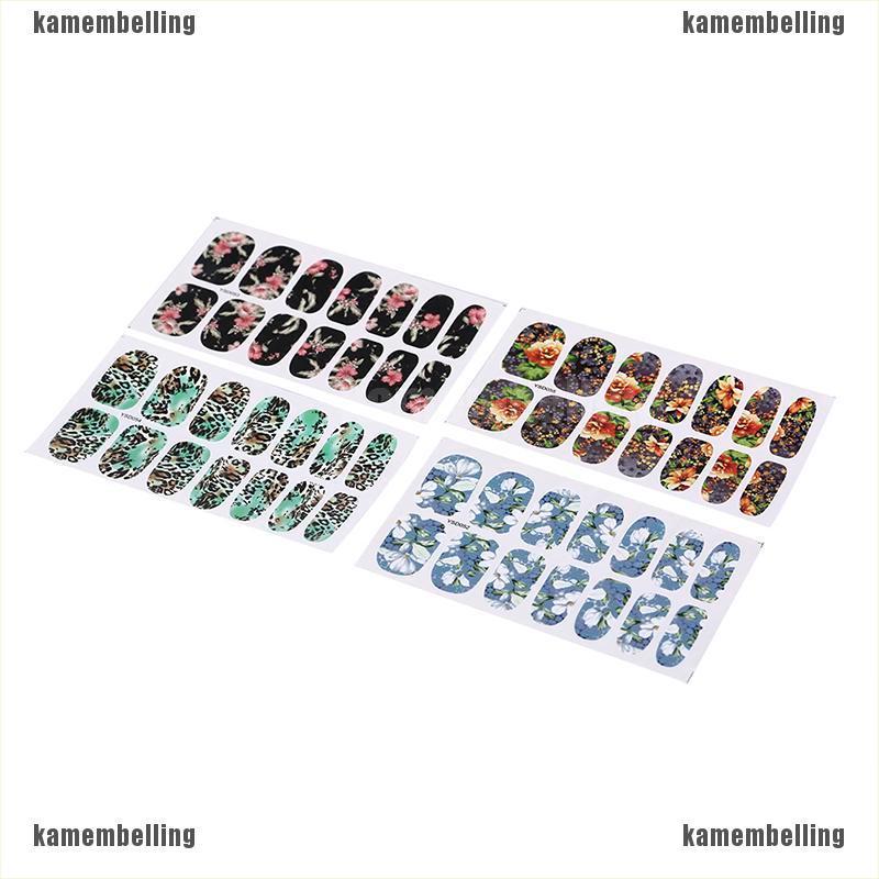 1 Tờ Miếng Dán Trang Trí Móng Tay Xinh Xắn
