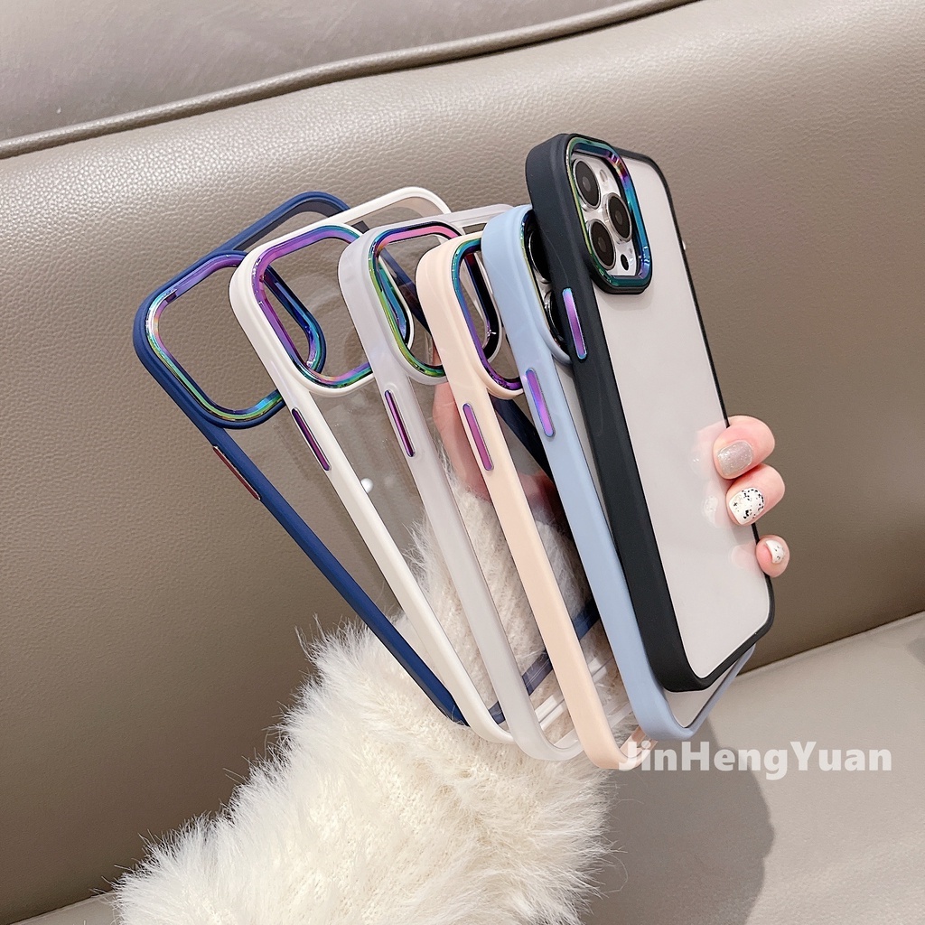 Ốp điện thoại trong suốt mạ điện không dây thích hợp cho Iphone 11 12 13 Pro Max