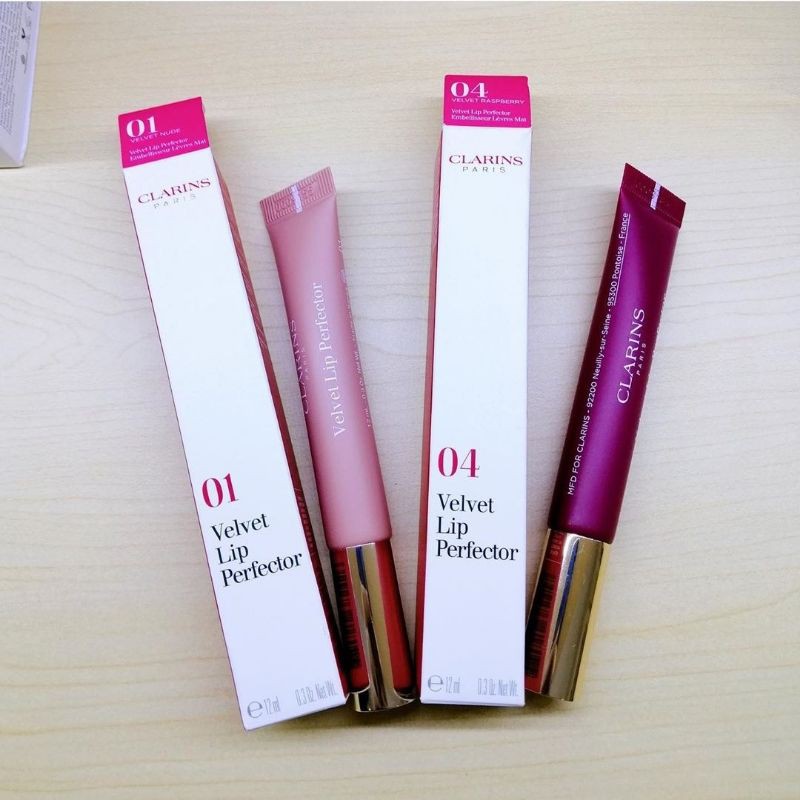 Son kem Clarins Paris Velvet Lip Perfector