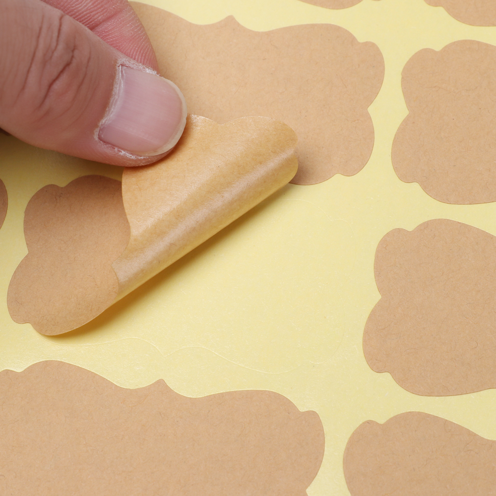 Set 60 / 120 Nhãn Dán Trang Trí Bánh Sáng Tạo