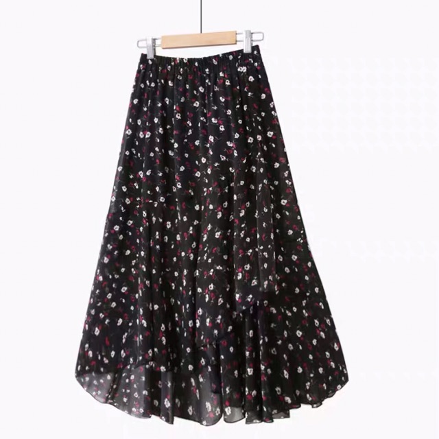 Chân váy hoa nhí dáng tầng xoè ulzzang CV04 | BigBuy360 - bigbuy360.vn