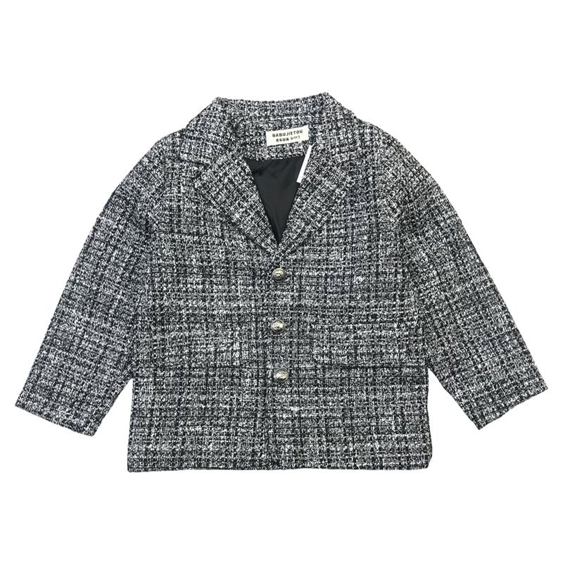 Áo Khoác Dạ Trẻ Em Hàn Quốc, Blazer Cho Bé Trai Từ 10 Đến 22Kg Mầm Shop