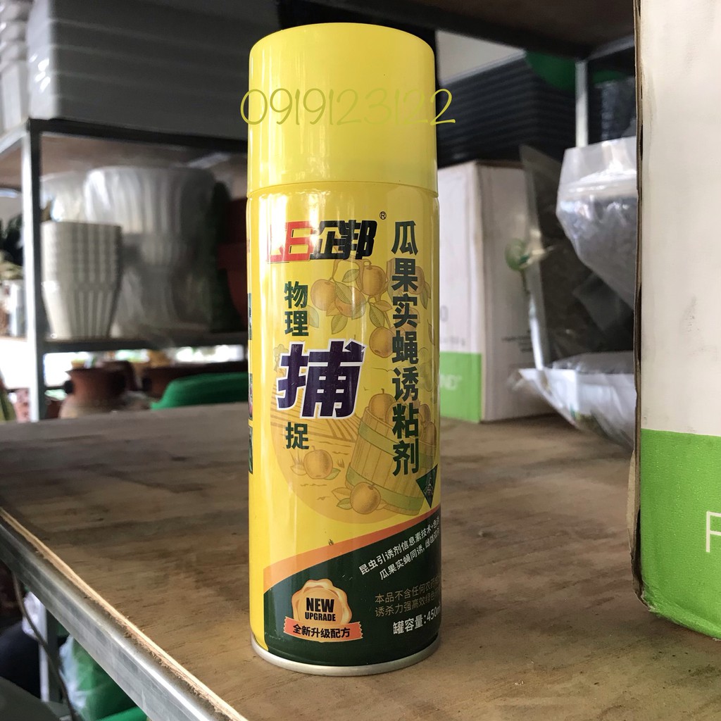 Thuốc diệt ruồi vàng đục quả dạng chai xịt 450ml - T72