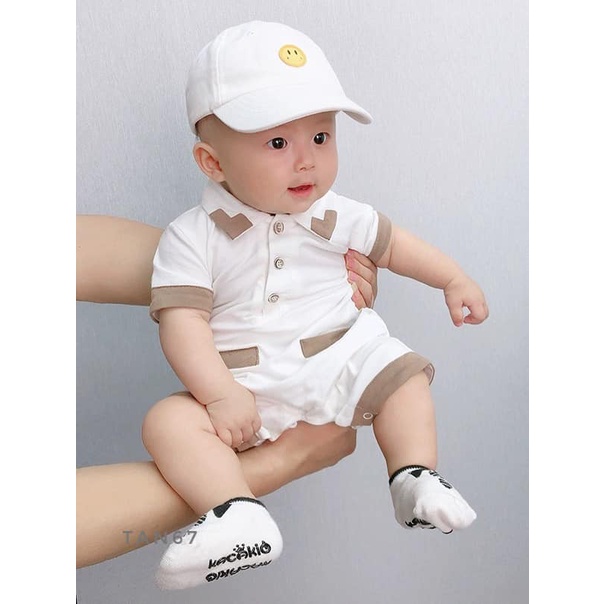 Tất cổ ngắn công tử bé trai - TAN67